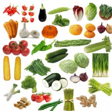 绿色蔬菜蔬菜psd分层素材