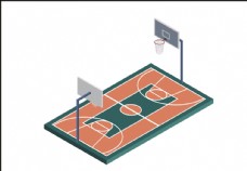 体育中心体育设施篮球场