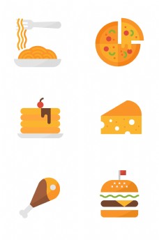 美食插图美味的食物相关插画图标