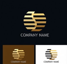 小推车黑金创意logo设计2