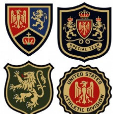 标志设计徽章特种兵服装设计标志