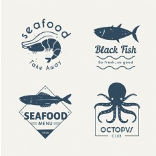 商品海鲜标志