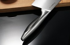不锈钢 菜刀 厨房 高清 摄影