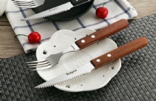 厨具 餐具 碗筷 刀叉 不锈钢