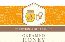 蜂蜜包装标签设计