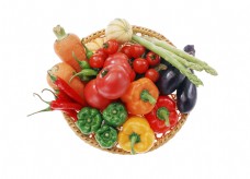 新鲜蔬菜新鲜有机蔬菜png元素