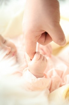 婴儿孩子儿童手指睡眠握手