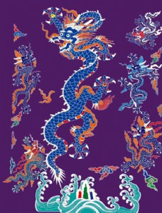 中国风设计龙纹