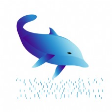 海豚世界夏季海洋海底世界海豚png下载