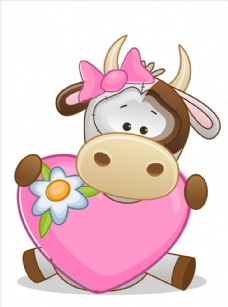 卡通牛