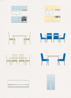 桌子椅子家具设计