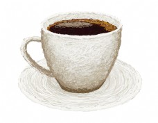 咖啡杯矢量白色杯子咖啡元素